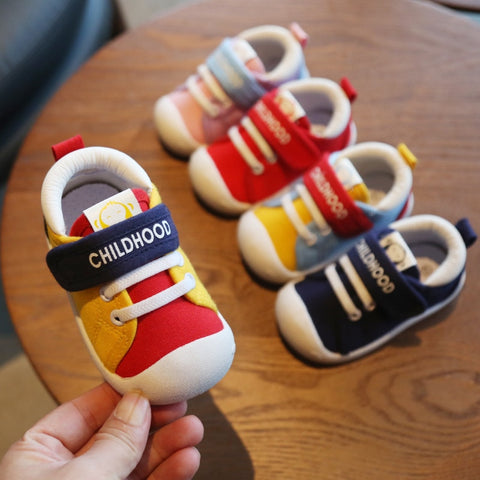 2019 Spring Infant Toddler Shoes Girls Boys Casual Canvas Shoes