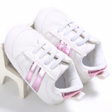 New Active All Star Lace-Up Canvas Shoes For 0-18M Baby Boys Girls