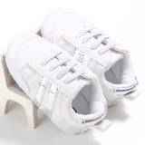 New Active All Star Lace-Up Canvas Shoes For 0-18M Baby Boys Girls