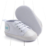 New Active All Star Lace-Up Canvas Shoes For 0-18M Baby Boys Girls
