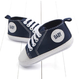 New Active All Star Lace-Up Canvas Shoes For 0-18M Baby Boys Girls