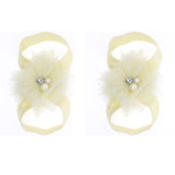 Baby Lace Flower Foot Elastic Shoes