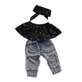 2019 Fashion USA Toddler Baby Girls Dot Sleeveless